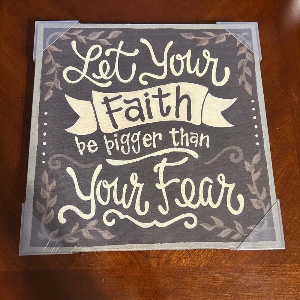 New in Packaging- Canvas wall painting 12x12